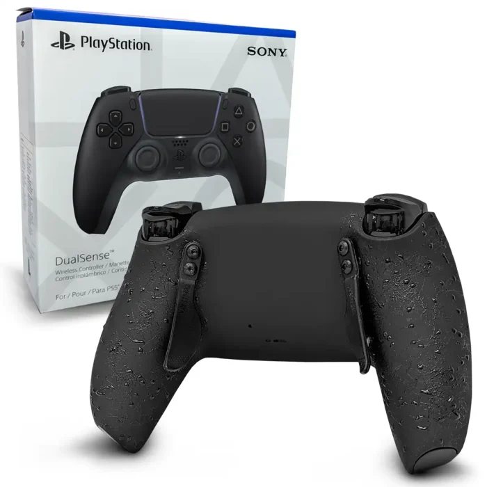 Dash Controles de PlayStation 5 em fundo branco.