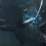 Miyamoto Musashi enfrenta demônios Genma em cena de combate de Onimusha: Way of the Sword